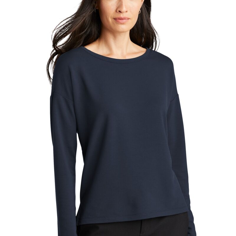 Women's Stretch Drop Shoulder Pullover Thumbnail