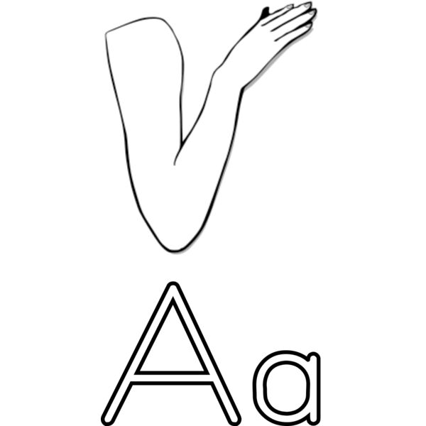 letter A for arm Thumbnail