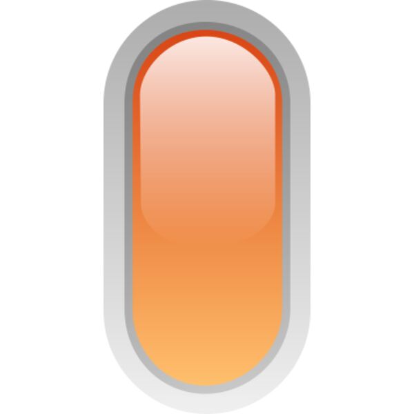 led rounded v orange Thumbnail