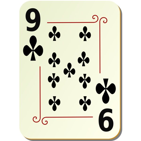 nicubunu Ornamental deck 9 of clubs Thumbnail