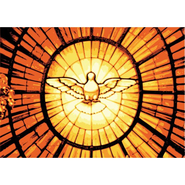 StefanvonHalenbach Dove in Glasswindow Thumbnail