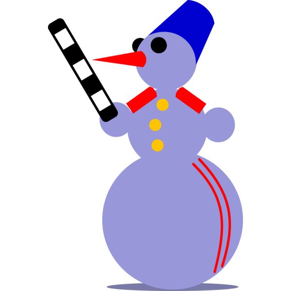 SnowmanTrafficCop byRones Thumbnail