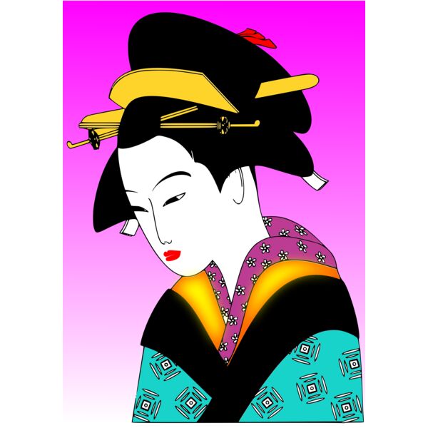 valessiobrito japan woman svg Thumbnail