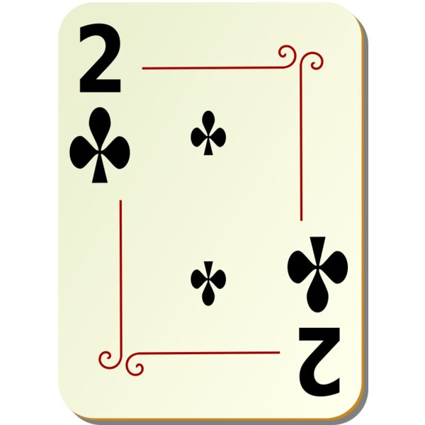 nicubunu Ornamental deck 2 of clubs Thumbnail