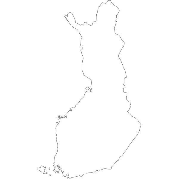 Map Of Finland Thumbnail