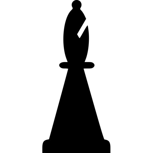 portablejim 2D Chess set   Bishop 1 Thumbnail