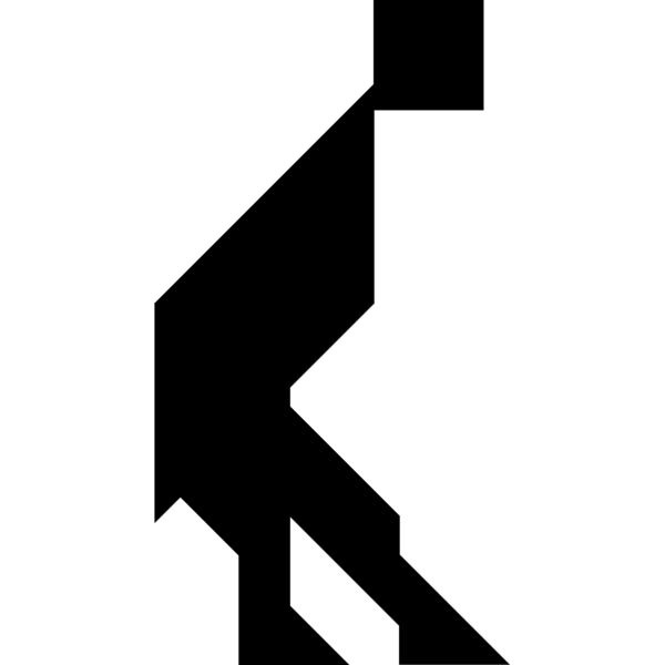 Tangram shape people 48 b Thumbnail