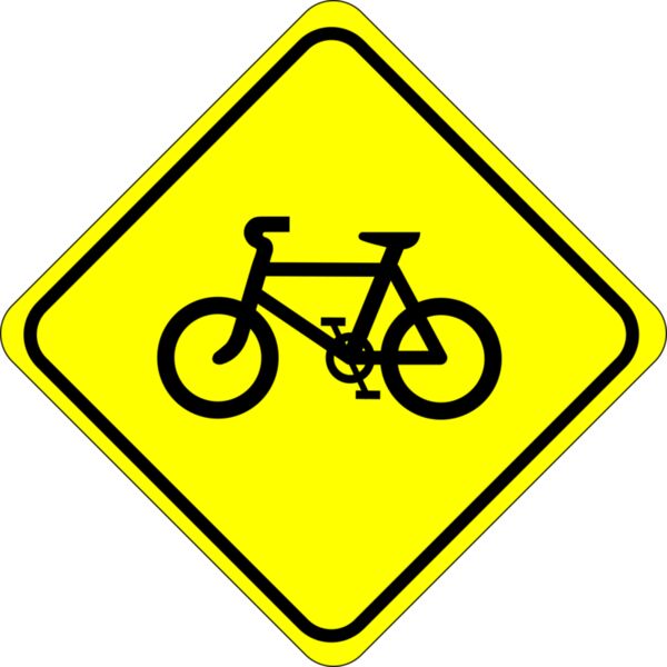 watch for bicycles sign 01 Thumbnail