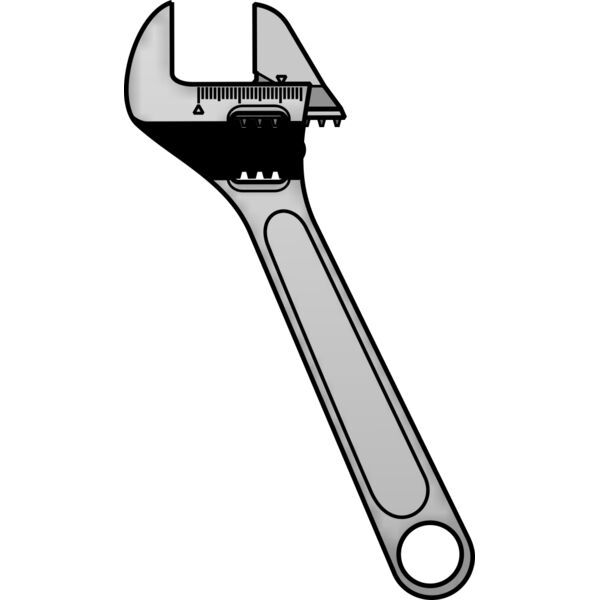 method Adjustable wrench   icon style Thumbnail
