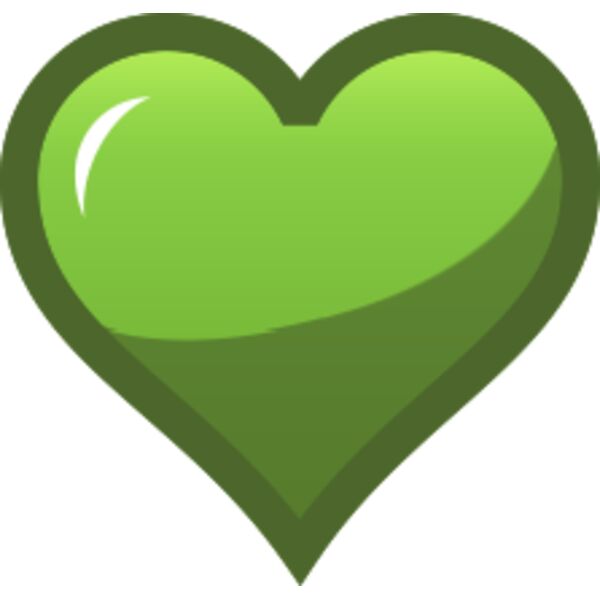 green heart Thumbnail