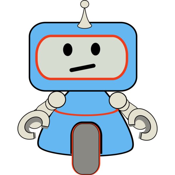 robot little blue Thumbnail