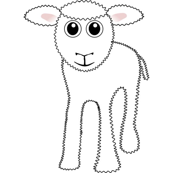 Sheep 005 Cartoon Thumbnail