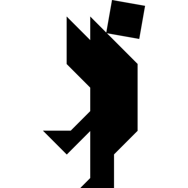 Tangram shape people 24 b Thumbnail