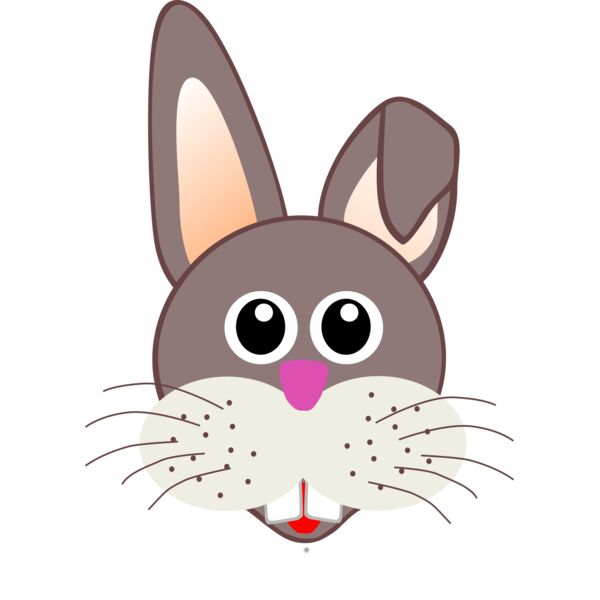 Rabbit 001 Face Cartoon Thumbnail