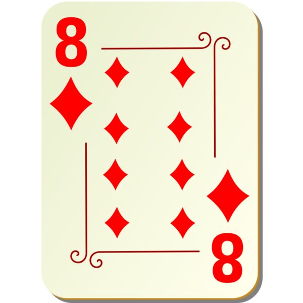 nicubunu Ornamental deck 8 of diamonds Thumbnail