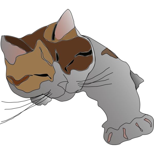 missiridia Sleepy Calico Cat Thumbnail