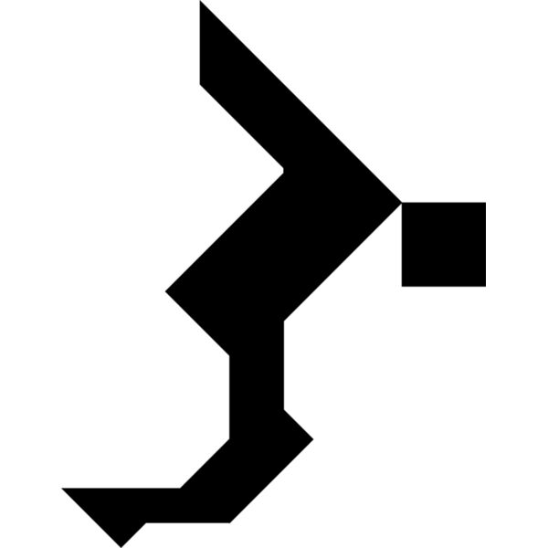 Tangram shape people 49 b Thumbnail