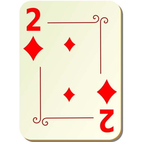 nicubunu Ornamental deck 2 of diamonds Thumbnail