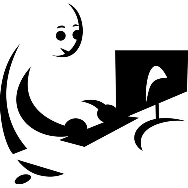 computer worker Thumbnail