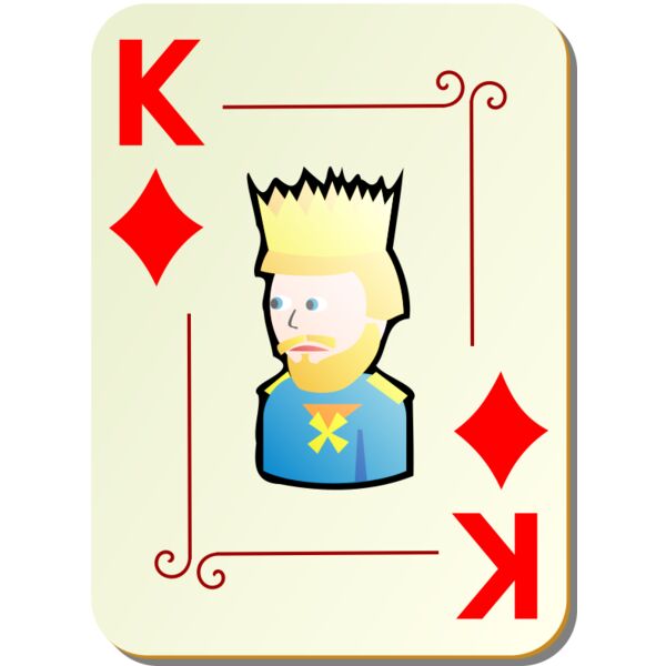 nicubunu Ornamental deck King of diamonds Thumbnail