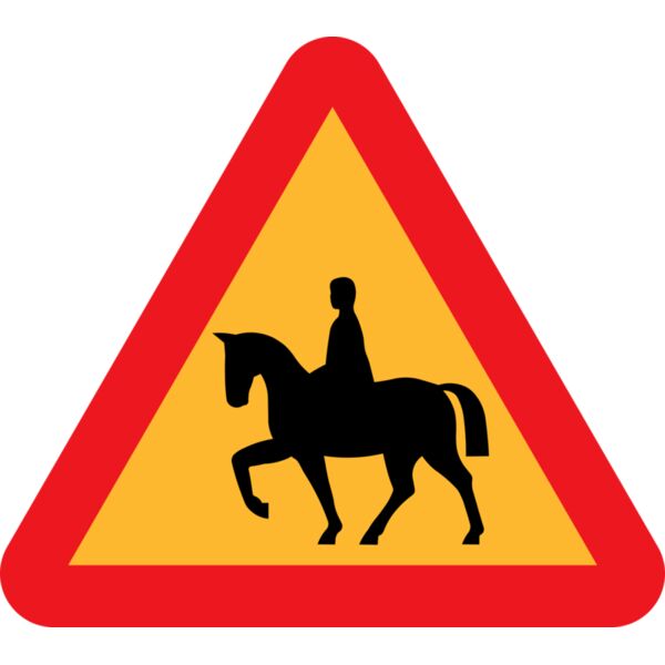 ryanlerch Horserider roadsign Thumbnail