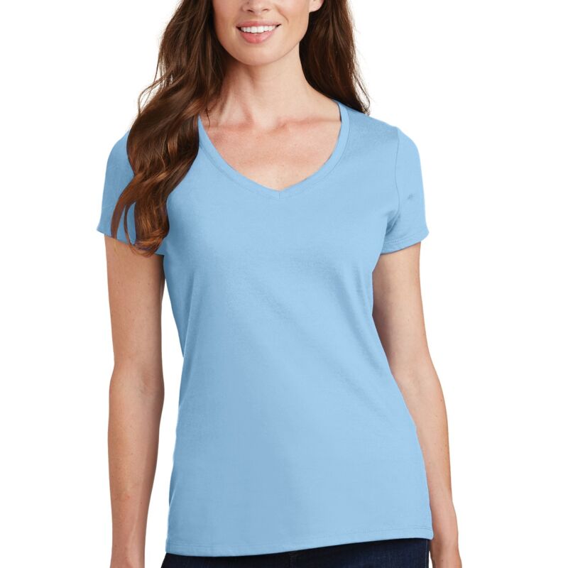 Ladies Fan Favorite V Neck Tee Thumbnail