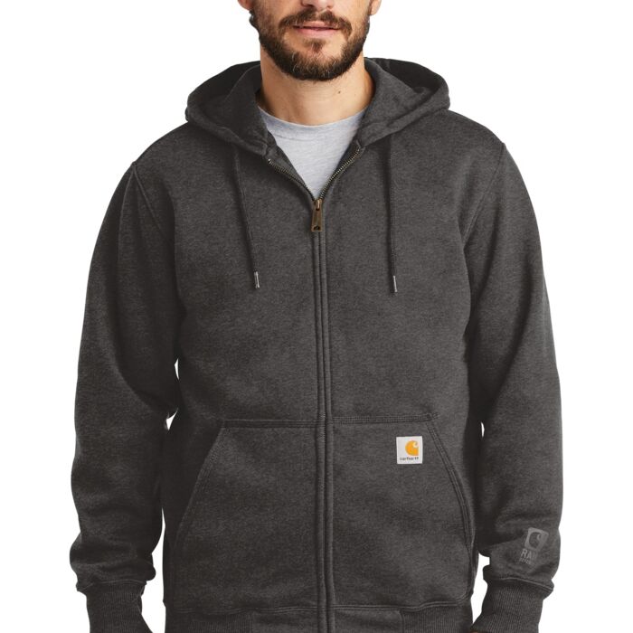 ® Rain Defender ® Paxton Heavyweight Hooded Zip Front Sweatshirt Thumbnail
