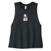 Women's Racerback Cropped Tank Thumbnail