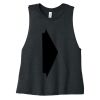 Women's Racerback Cropped Tank Thumbnail