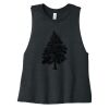 Women's Racerback Cropped Tank Thumbnail