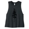 Women's Racerback Cropped Tank Thumbnail