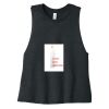 Women's Racerback Cropped Tank Thumbnail
