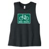 Women's Racerback Cropped Tank Thumbnail