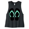 Women's Racerback Cropped Tank Thumbnail