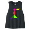 Women's Racerback Cropped Tank Thumbnail