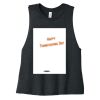 Women's Racerback Cropped Tank Thumbnail