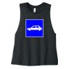 Women's Racerback Cropped Tank Thumbnail