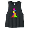 Women's Racerback Cropped Tank Thumbnail