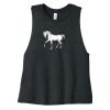 Women's Racerback Cropped Tank Thumbnail