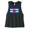 Women's Racerback Cropped Tank Thumbnail