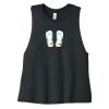 Women's Racerback Cropped Tank Thumbnail