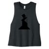 Women's Racerback Cropped Tank Thumbnail
