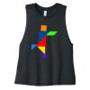 Women's Racerback Cropped Tank Thumbnail