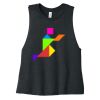 Women's Racerback Cropped Tank Thumbnail