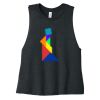 Women's Racerback Cropped Tank Thumbnail