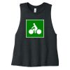 Women's Racerback Cropped Tank Thumbnail