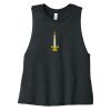 Women's Racerback Cropped Tank Thumbnail
