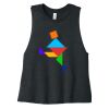 Women's Racerback Cropped Tank Thumbnail