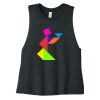 Women's Racerback Cropped Tank Thumbnail