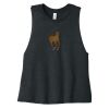 Women's Racerback Cropped Tank Thumbnail